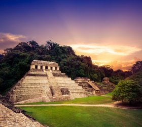 15. den: Bonampak, Palenque a vodopád Misol-Há, přesun na Yucatáne