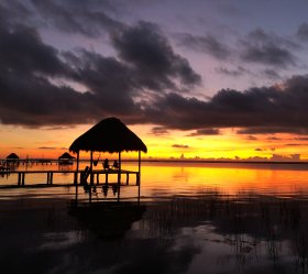 16. den: Bacalar, cenotes a pláže Mayské riviérye