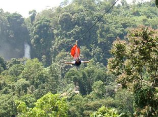 Zipline kolem 7 vodopádů