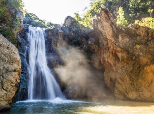 Vodopád Baiguate u obce Jarabacoa